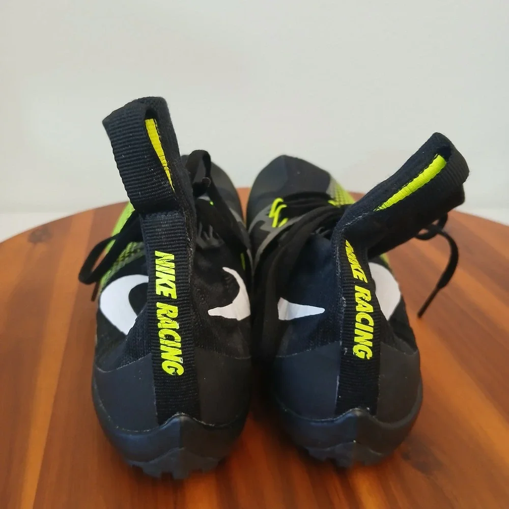 Nike Zoom Victory Waffle 4 XC Shoes Mens 8 Black Racing‎ Spikeless Track Running